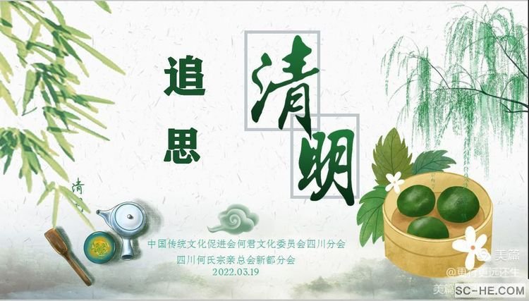 清明雨声碎 祭祖莫言悲（2022年）